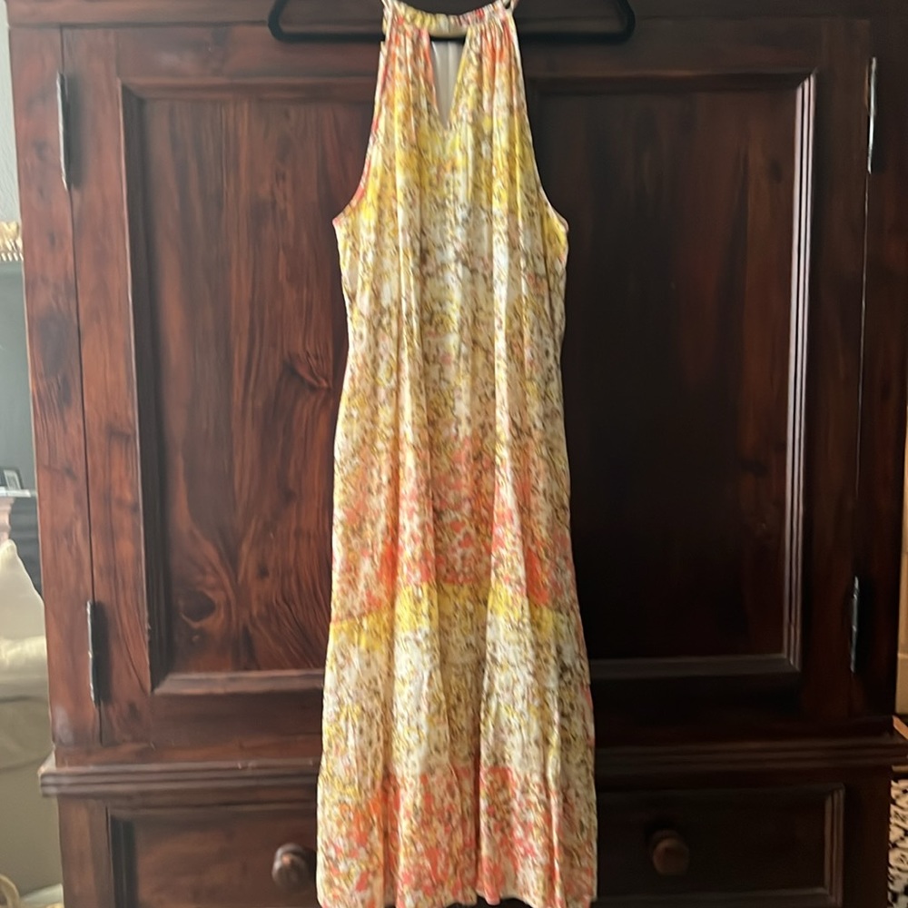 MLLE GABRIELLE - Floral Halter Dress M/L